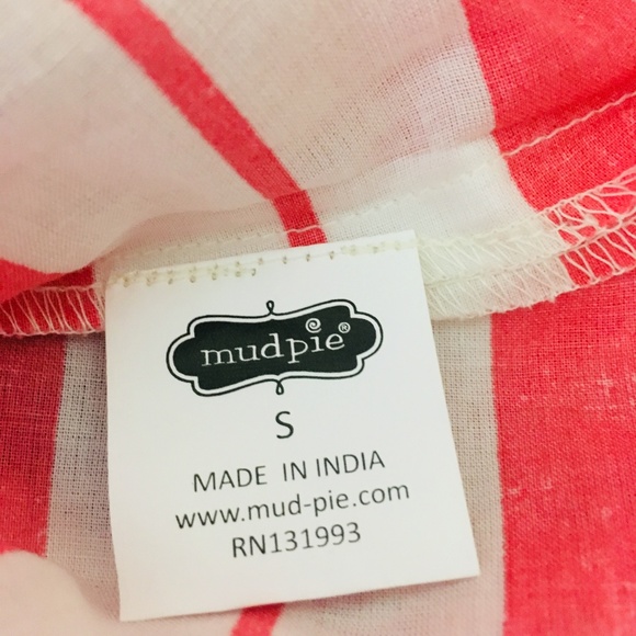 Mud Pie Wellington Stripe Tunic Top - Picture 7 of 7